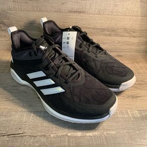 Adidas Speed Trainer 4 Baseball Shoes Black White